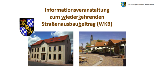Wiederkehrende Strassenausbaubeiträge Informationsveranstaltung Meckenheim
