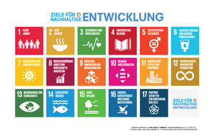 17 Nachhaltigkeitsziele (SDG Sustainable Development Goals)